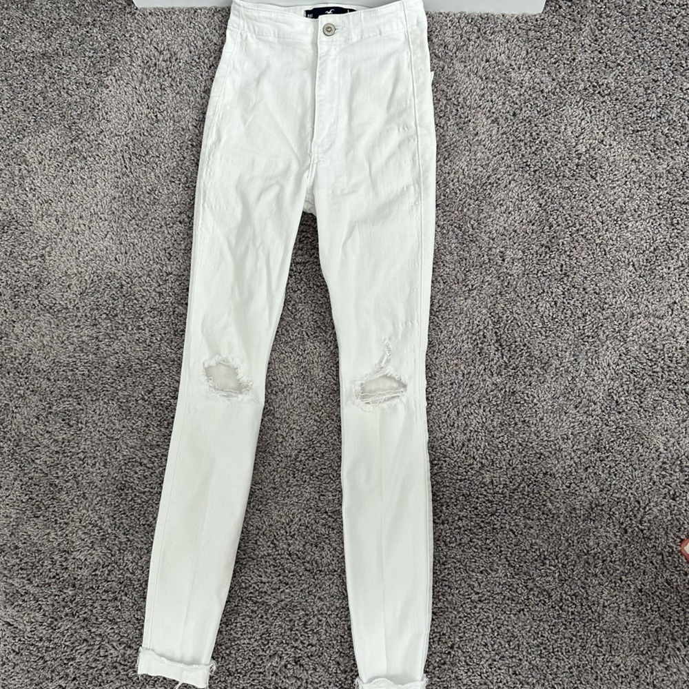 White Hollister Jeans